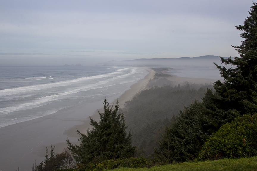 view of cape lookout and Netarts spit